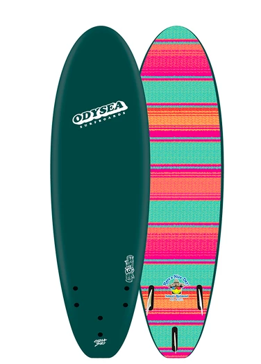 Catch Surf X Jonny Redmond 8ft Log Surfboard - Verde Green 1 Catch Surf X Jonny Redmond 8ft Log Surfboard - Verde Green