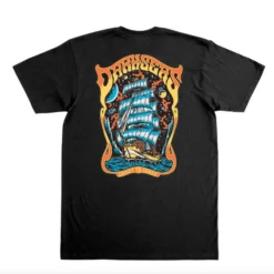 Dark Seas Cosmic Voyage T Shirt - Black