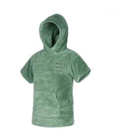 Mystic Teddy Kids Poncho - Sea Salt Green