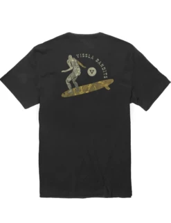 Vissla Shadow Bandit Organic T Shirt - Phantom