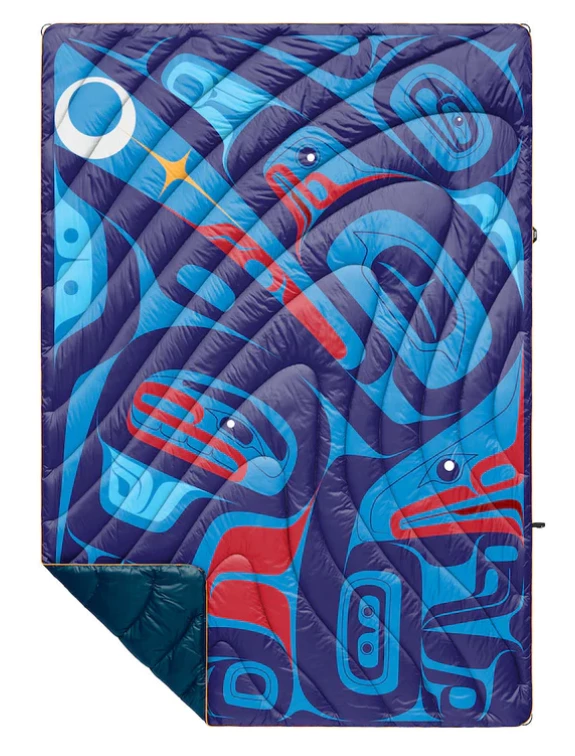 Rumpl Original Puffy Blanket - Raven's Moon 1 Rumpl Original Puffy Blanket - Raven's Moon
