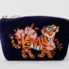Elizabeth Scarlett Tiger Coin Purse - Black