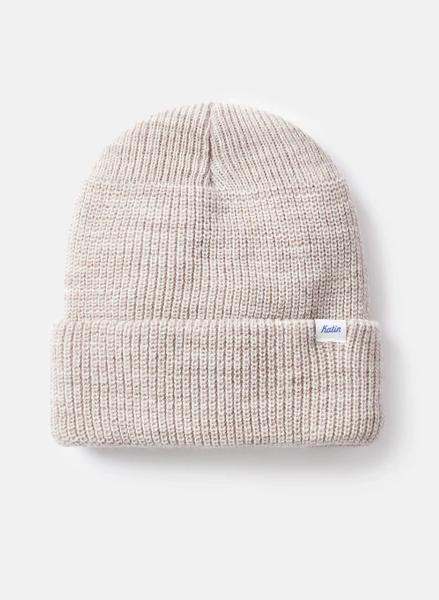 Katin Edwin Beanie - Cement Heather 1 Katin Edwin Beanie - Cement Heather