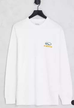 Vans Chromatic Long Sleeve T Shirt - White