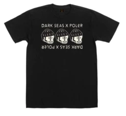 Dark Seas X Poler Rolling Through Mens Premium Tee - Black