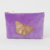 Elizabeth Scarlett Butterfly Mini Pouch - Violet