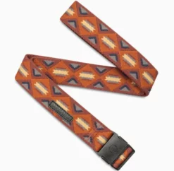 Arcade Vernan Kee Creosote Adventure Slim Belt - Vermilion