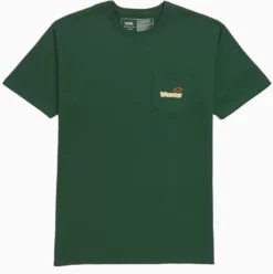Vans Off The Wall Graphic Mens Pocket T-Shirt - Eden