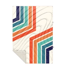 Rumpl Sherpa Puffy Blanket - Retro Sunset