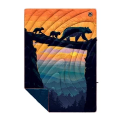 Rumpl Orginal Puffy Blanket - Great Smoky National Park/Bear Crossing