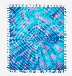 Slowtide Willow Throw Beach Blanket - Blue