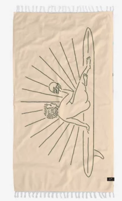 Slowtide Til We Part Turkish Towel - Multi