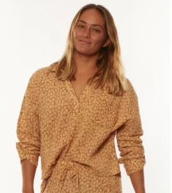 Sisstrevolution All I Want Womens Woven Top - Acorn