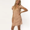 Sisstrevolution Jayden SL Womens Woven Dress - Rose Water