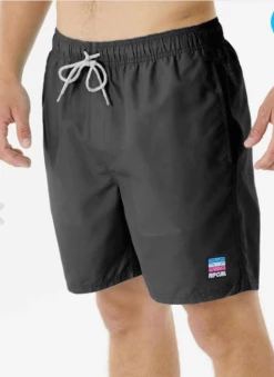 Rip Curl Yo Mama 16" Volley Shorts - Washed Black