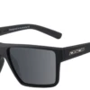 Dirty Dog Noise Polarised Sunglasses - Satin Black/Grey