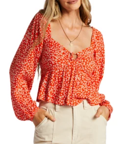 Billabong Your Fav Womens Top - Fire Side