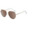 Dirty Dog Vertex Polarised Sunglasses - Light Gold/Brown