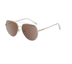 Dirty Dog Vertex Polarised Sunglasses - Light Gold/Brown