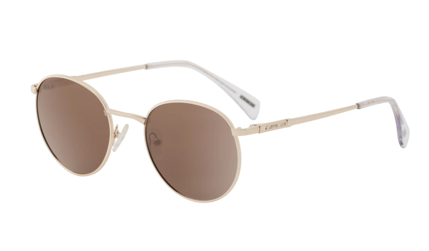 Dirty Dog Sneak Polarised Sunglasses - Satin/Light Gold/Brown 1 Dirty Dog Sneak Polarised Sunglasses - Satin/Light Gold/Brown