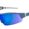 Dirty Dog Sport Edge Polarised Sunglasses - Powder Blue/Grey Blue Fusion