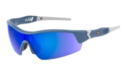 Dirty Dog Sport Edge Polarised Sunglasses - Powder Blue/Grey Blue Fusion