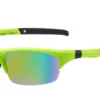 Dirty Dog Ecco Polarised Sunglasses - Fluro Green/Green Fusion