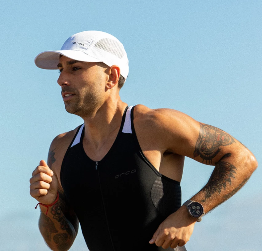 Orca Foldable Triathlon Cap - White 3 Orca Foldable Triathlon Cap - White - Image 3