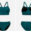 Orca Core Womens Bikini - Green Diploria