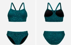 Orca Core Womens Bikini - Green Diploria