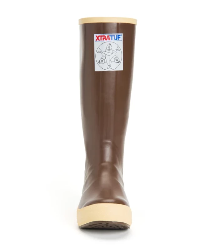 XTRATUF Salmon Sisters 15" Womens Legacy Boot - Brown 7 XTRATUF Salmon Sisters 15" Womens Legacy Boot - Brown - Image 7