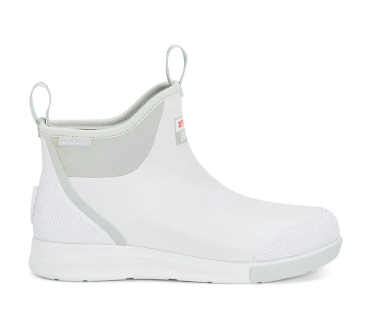XTRATUF 6" Mens Ankle Deck Sport Boots - White 1 XTRATUF 6" Mens Ankle Deck Sport Boots - White
