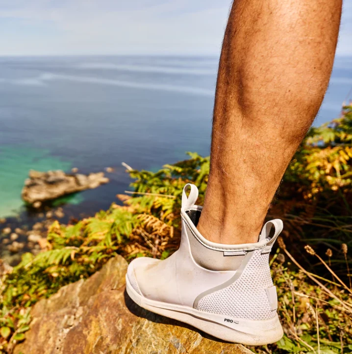 XTRATUF 6" Mens Ankle Deck Sport Boots - White 2 XTRATUF 6" Mens Ankle Deck Sport Boots - White - Image 2