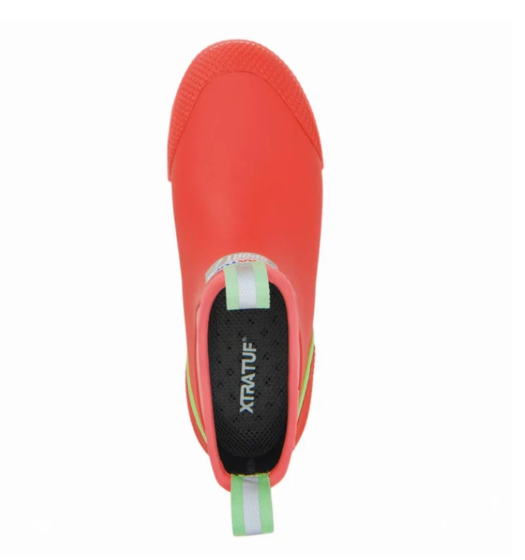 XTRATUF 6" Womens Ankle Deck Sport Boots - Coral 6 XTRATUF 6" Womens Ankle Deck Sport Boots - Coral - Image 6