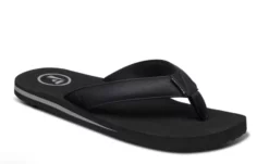 Foamlife Seales Mens Flip Flops - Black/Black