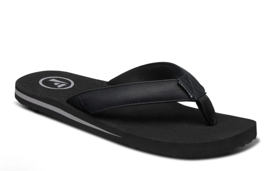 Foamlife Seales Mens Flip Flops - Black/Black 1 Foamlife Seales Mens Flip Flops - Black/Black