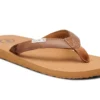 Foamlife Seales Sugarcane Womens Flip Flops - Latte Brown