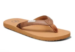 Foamlife Seales Sugarcane Womens Flip Flops - Latte Brown