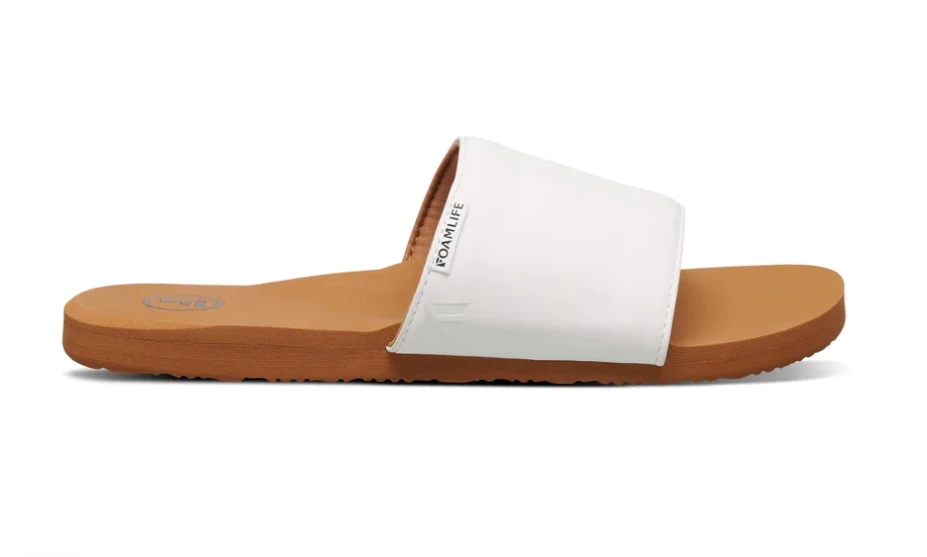 Foamlife Seales Womens Slides - Latte Brown 4 Foamlife Seales Womens Slides - Latte Brown - Image 4
