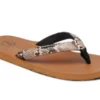 Foamlife Selene Womens Flip Flops - Latte Brown