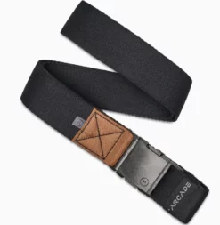 Arcade Ridge A2 Stretch Belt - Black/Charcoal