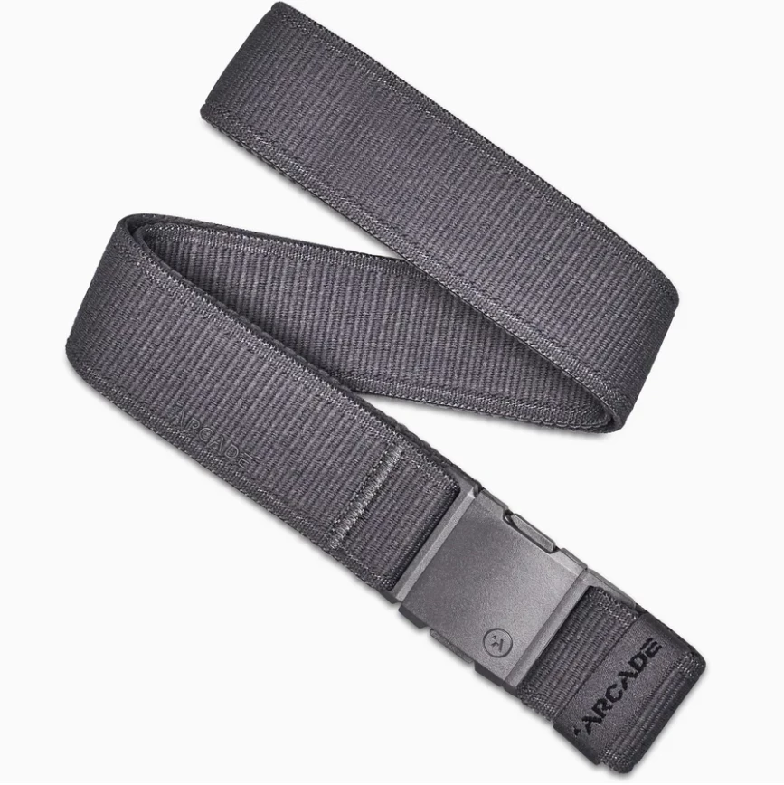 Arcade Atlas A2 Stretch Belt - Charcoal 1 Arcade Atlas A2 Stretch Belt - Charcoal