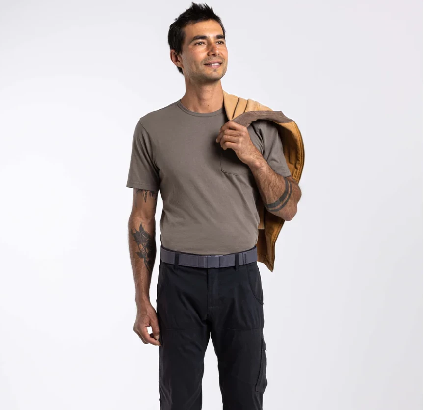 Arcade Atlas A2 Stretch Belt - Charcoal 5 Arcade Atlas A2 Stretch Belt - Charcoal - Image 5