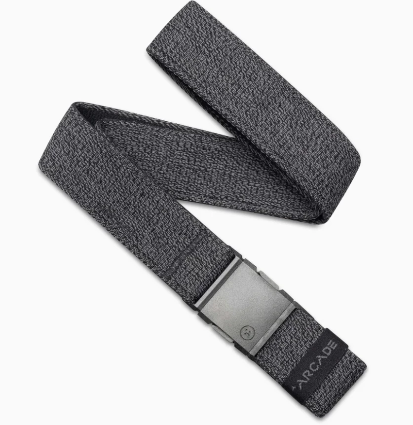 Arcade Atlas A2 Stretch Belt - Heather Black 1 Arcade Atlas A2 Stretch Belt - Heather Black