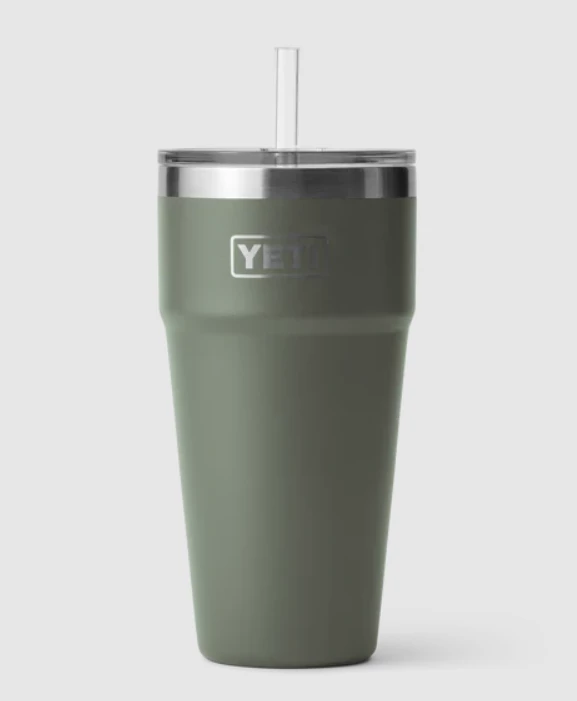 Yeti Rambler 26oz Straw Cup - Camp Green 1 Yeti Rambler 26oz Straw Cup - Camp Green