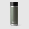 Yeti Rambler 18oz Bottle With Hotshot Cap - Camp Green