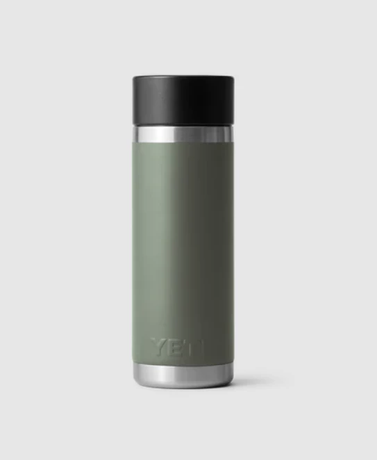 Yeti Rambler 18oz Bottle With Hotshot Cap - Camp Green 2 Yeti Rambler 18oz Bottle With Hotshot Cap - Camp Green - Image 2