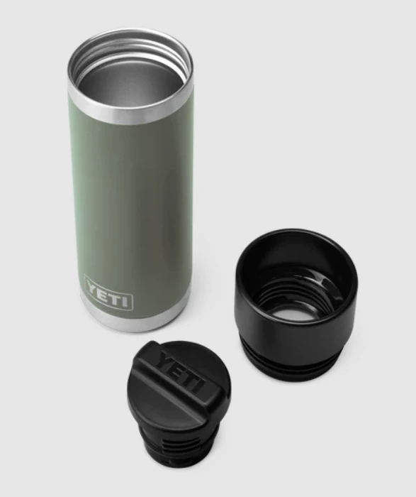 Yeti Rambler 18oz Bottle With Hotshot Cap - Camp Green 4 Yeti Rambler 18oz Bottle With Hotshot Cap - Camp Green - Image 4