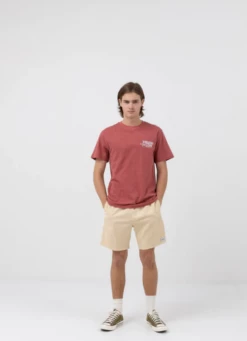 Rhythm Livin Slub Mens Short Sleeve T-Shirt - Red -UK Surfing Equipment Sales Store screenshot 2023 08 16 095308