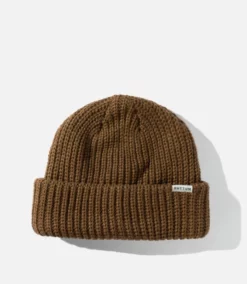 Rhythm Worn Patch Beanie - Brown